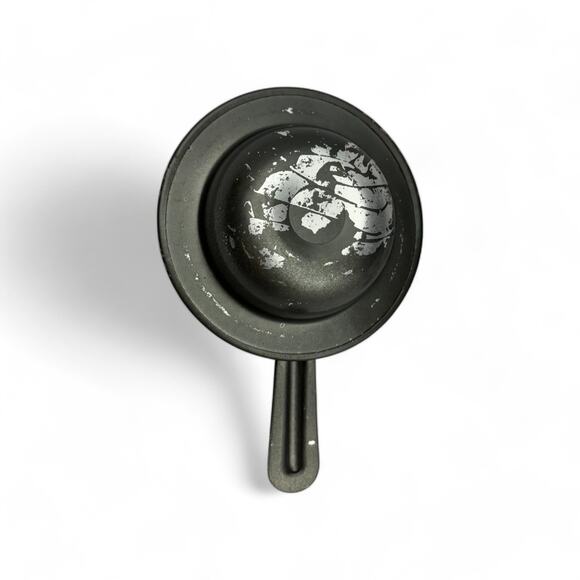 Vintage Copper Fondue Pot with Brass Accents and Stand - Made in Italy - Picture 12 of 16